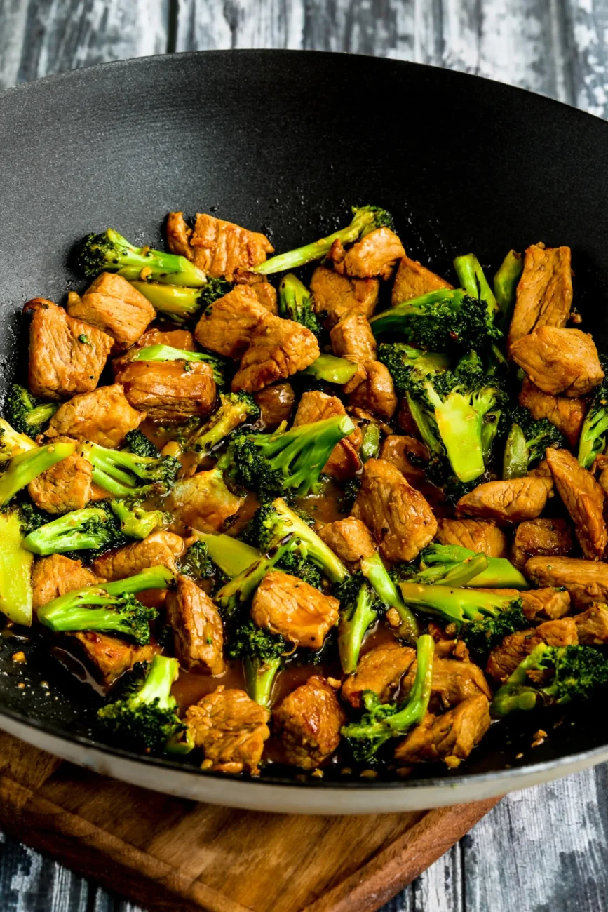 Pork With Broccoli And Hoisin Sauce