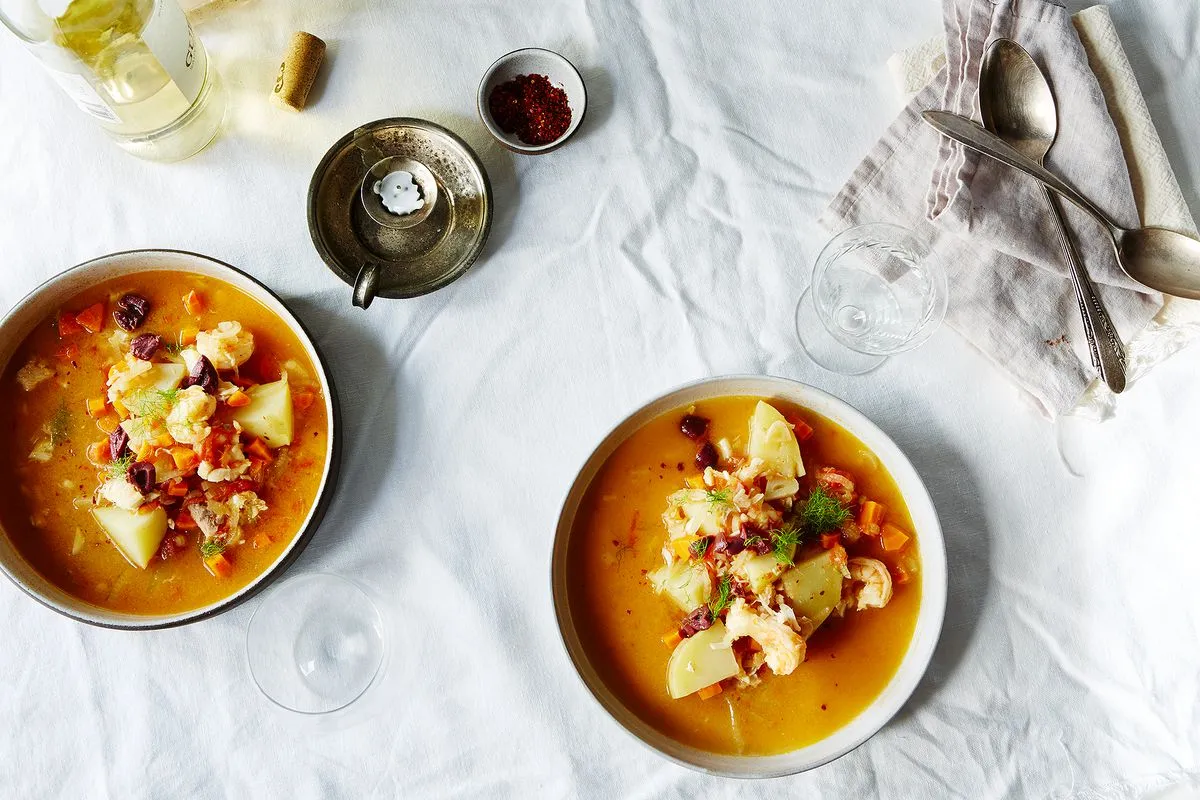 Portuguese Seafood Stew