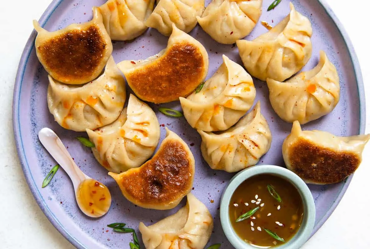 Pot Stickers With Chinese Cabbage