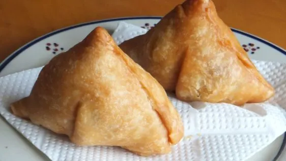 Potato And Coriander Samosas