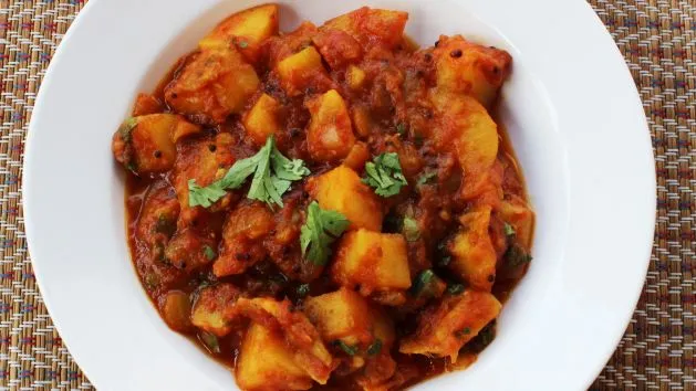 Potato And Onion Bhaji