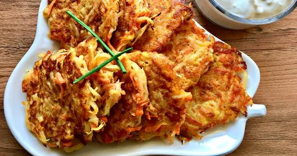 Potato Carrot Pancakes