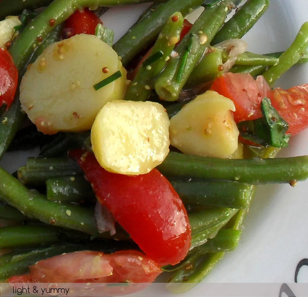 Potato, Cherry Tomato And Green Bean Salad