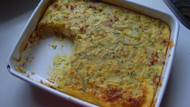 Potato Chive Frittata