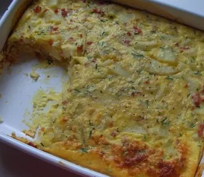 Potato Chive Frittata