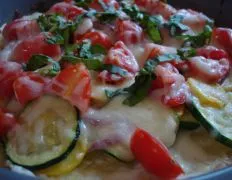 Potato Crust Vegetable Pizza