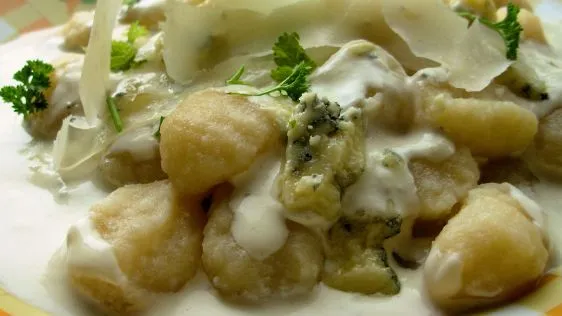 Potato Gnocchi With Gorgonzola