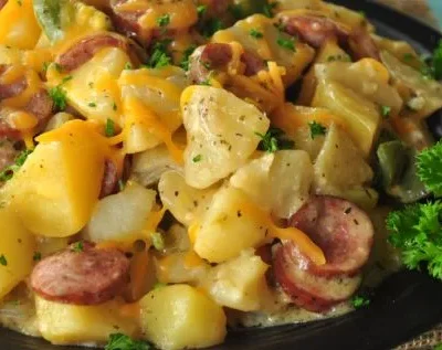 Potato Kielbasa Skillet