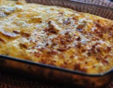 Potato, Onion, Egg Casserole