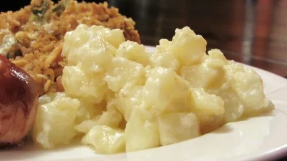 Potatoes Stewed In Cream