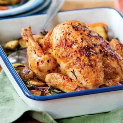 Poulet Rti Roast Chicken