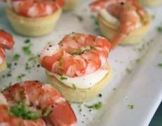 Prawn Shrimp And Lime Tartlets