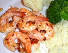 Prawns / Shrimp In Garlic Sauce