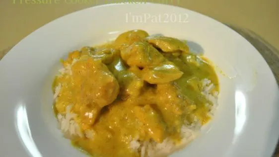 Pressure Cooker Chicken Curry