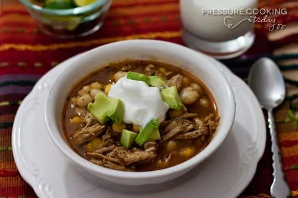 Pressure Cooker Pozole Pork And Hominy Stew