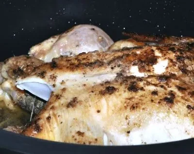 Pressure Cooker Whole Chicken