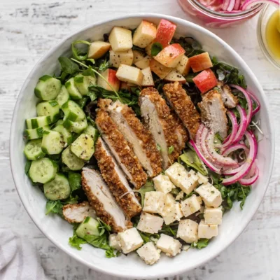 Pretzel-Crusted Chicken Breasts With Mustard