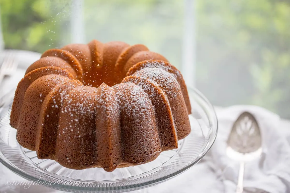 Prize Winning Almond Bundt Cake