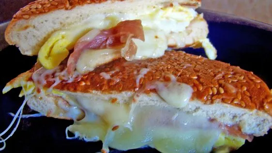 Prosciutto And Egg Panini