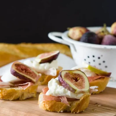 Prosciutto &Amp; Fig Bruschetta