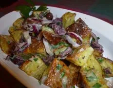 Provence Style Roasted Potato Salad