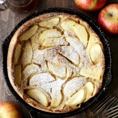 Puffy Apple Pancake Bake