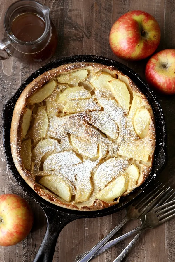 Puffy Apple Pancake Bake