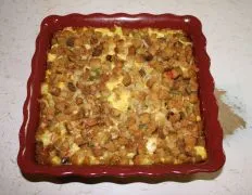 Pumpkin And Stuffing Casserole