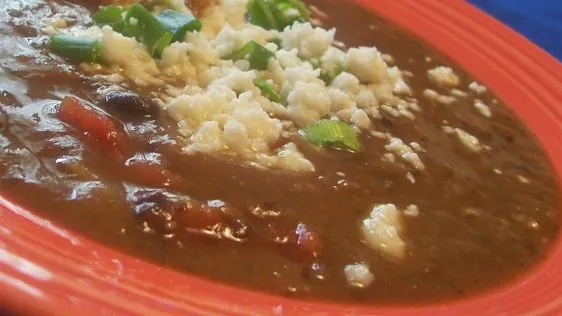 Pumpkin-Black Bean Soup