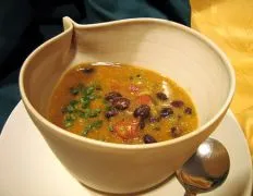 Pumpkin Black Bean Soup