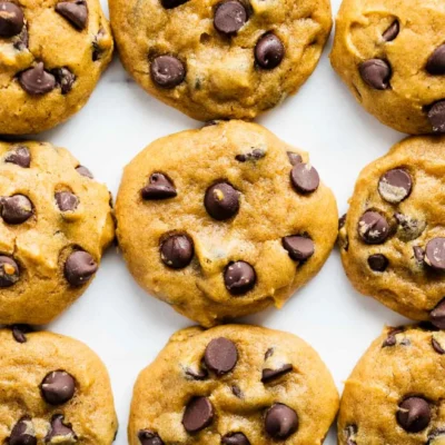 Pumpkin Chocolate Chip Cookies