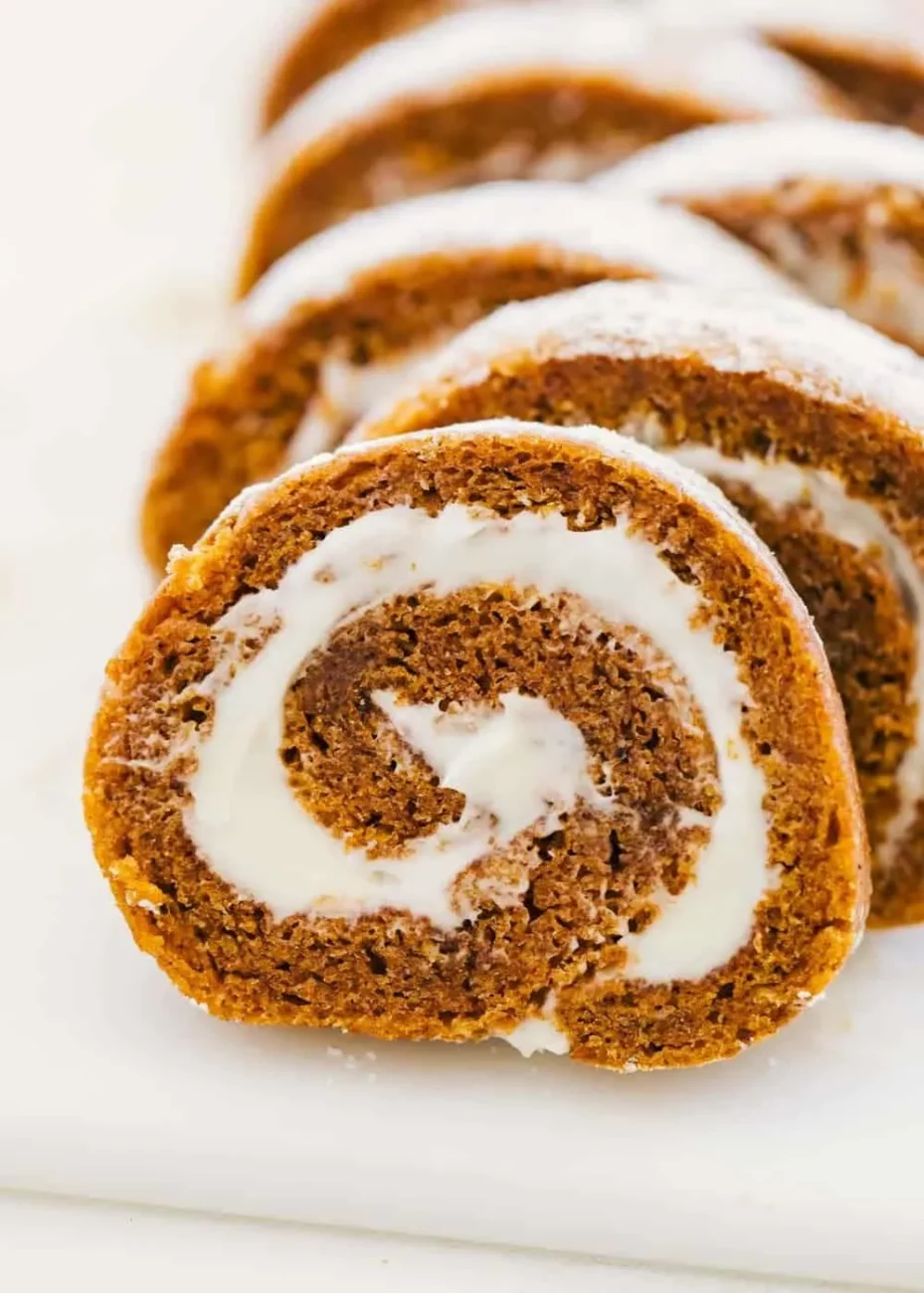 Pumpkin Cream Cheese Roll