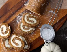 Pumpkin Cream Cheese Roll