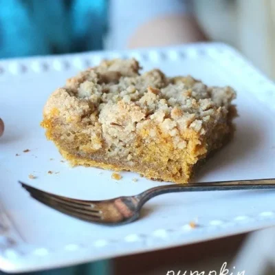 Pumpkin Crumb Cake From Scratch