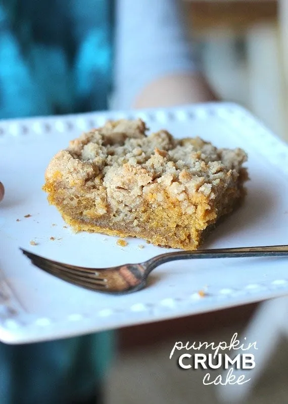 Pumpkin Crumb Cake From Scratch