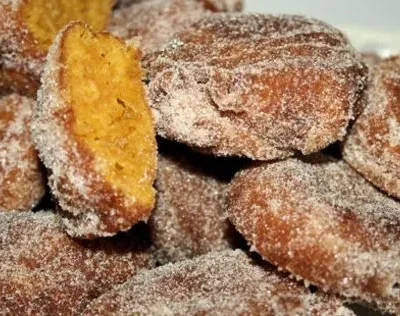 Pumpkin Doughnut Drops