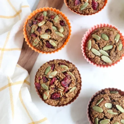 Pumpkin Fruit And Nut Muffins