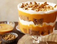 Pumpkin Gingerbread Trifle