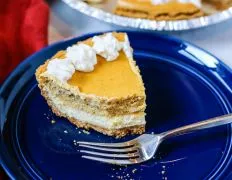 Pumpkin Layer Cheesecake