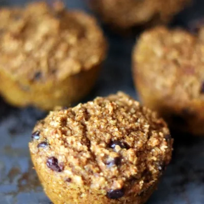 Pumpkin Oat Bran Muffins