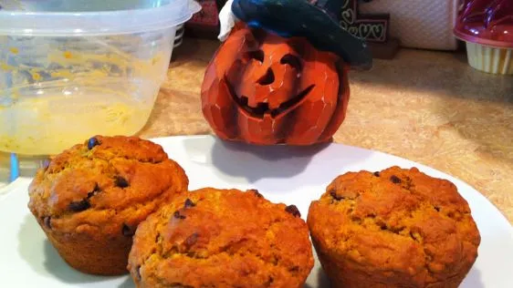 Pumpkin Oatmeal Muffins