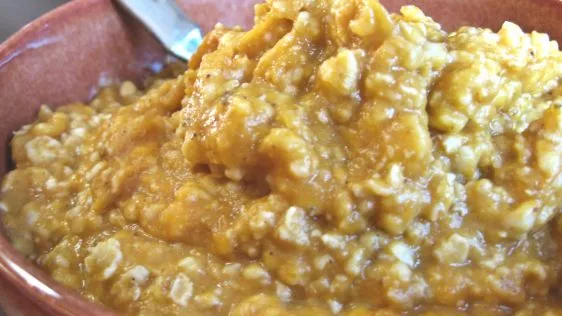 Pumpkin Pie Oatmeal