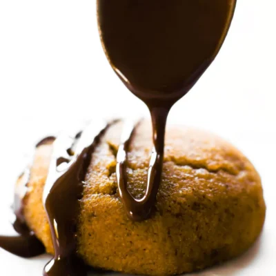 Pumpkin Spice Cookies With Chocolate Glaze