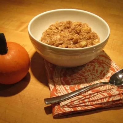 Pumpkin Spiced Oatmeal