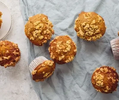 Pumpkin Streusel Muffins