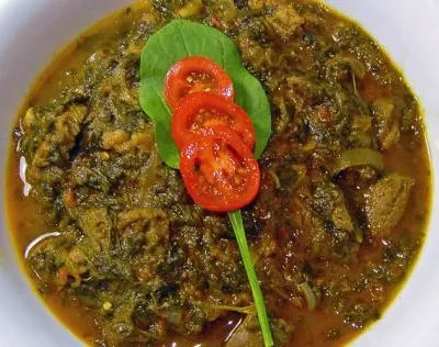 Punjabi Lamb In Spinach And Tomatoes