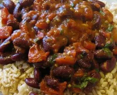 Punjabi Rajma Kidney Beans