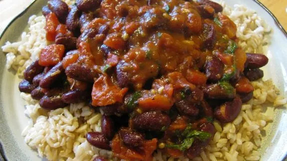 Punjabi Rajma Kidney Beans