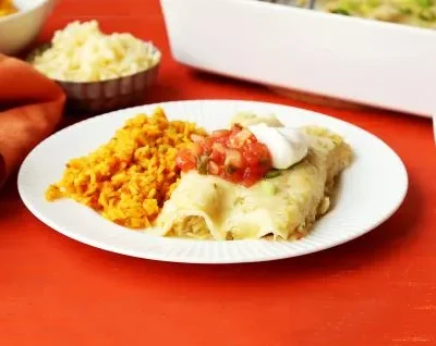 Quick And Easy Chicken Enchiladas