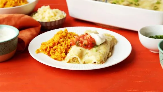 Quick And Easy Chicken Enchiladas